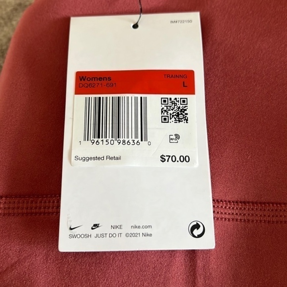 NEW Nike Womens One Therma-Fit Futurelight Tight Size L - Picture 3 of 5